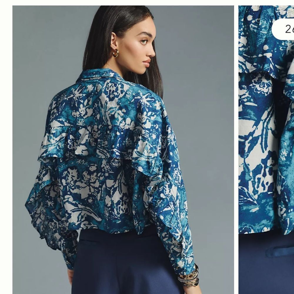 Pilcro Batwing Blouse - Picture 3 of 8